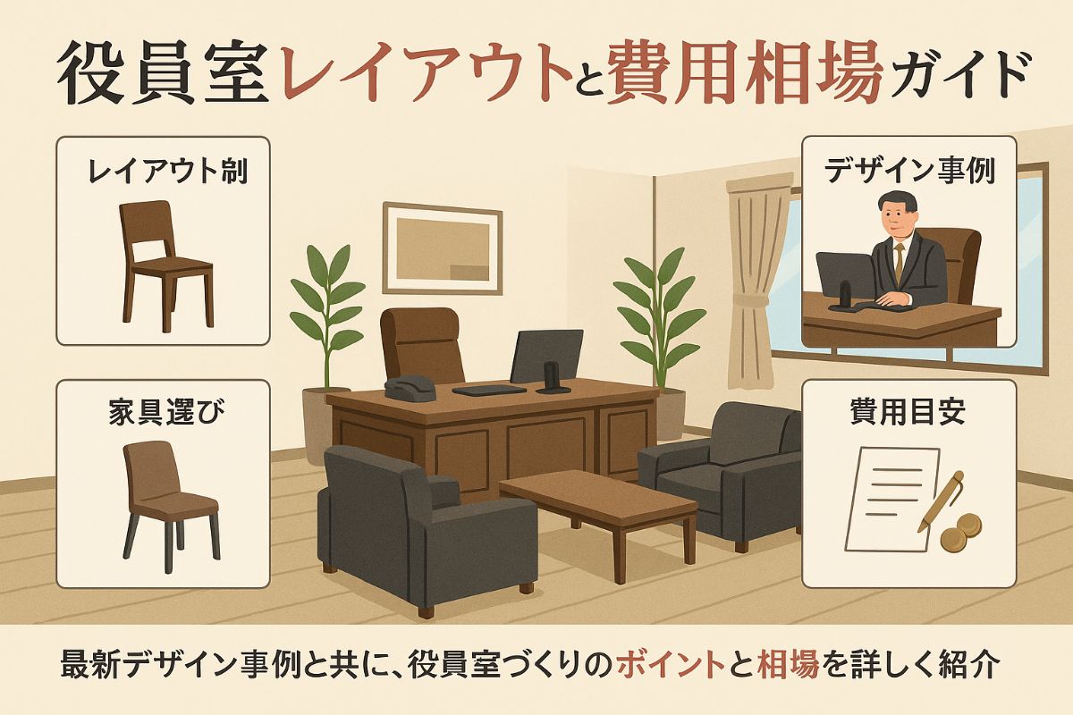 オフィスの役員室のレイアウトや家具選びで失敗しない最新デザイン事例と費用相場ガイド