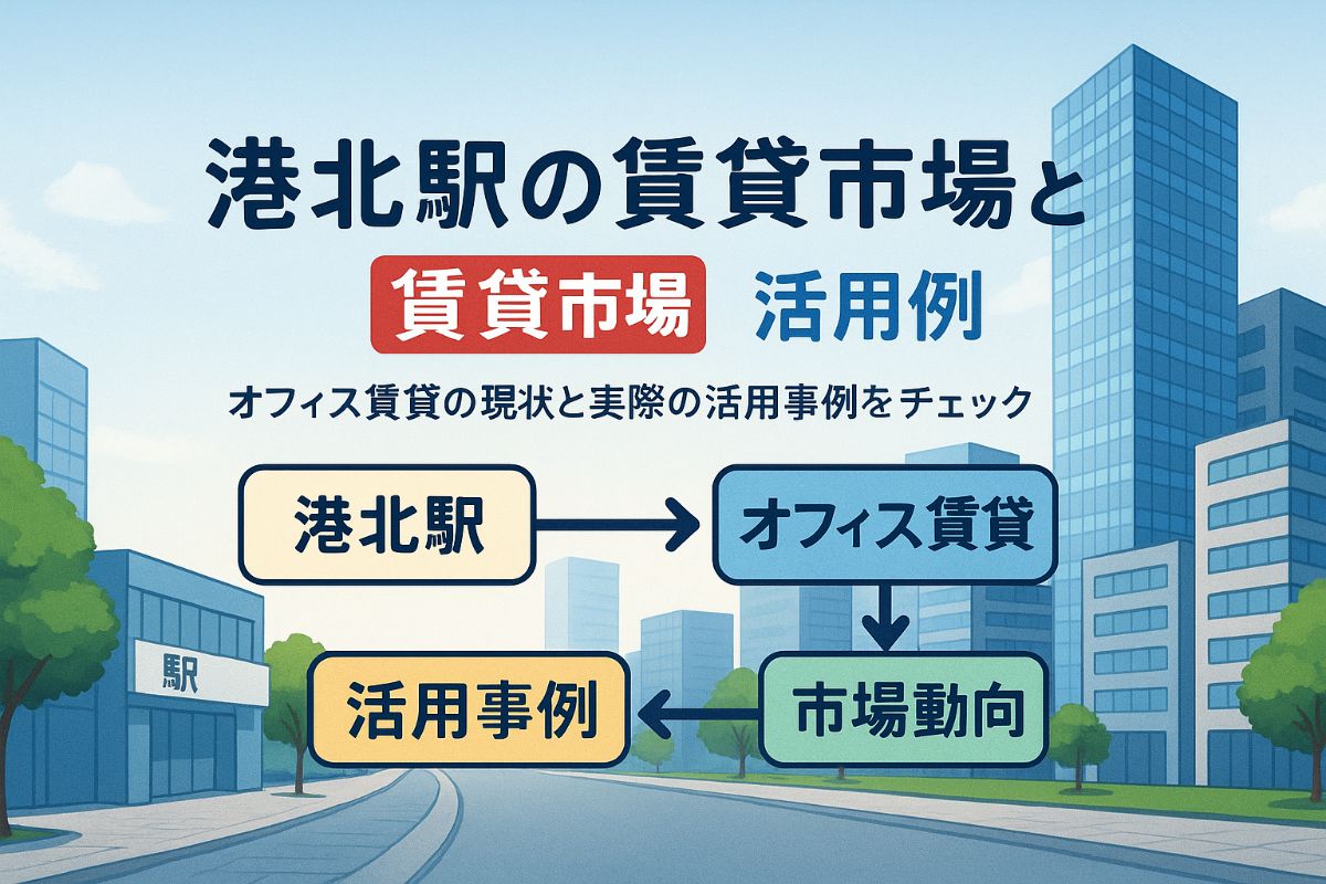 港北駅でオフィスの賃貸市場動向と最新活用事例！名古屋港区の選び方と費用相場ガイド