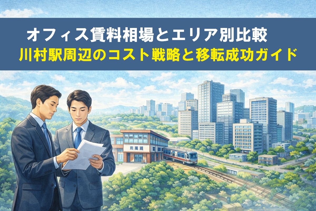 オフィス賃料相場とエリア別比較｜川村駅周辺のコスト戦略と移転成功ガイド
